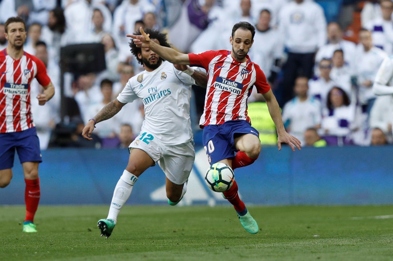 Las imágenes del Real Madrid-Atlético de Madrid