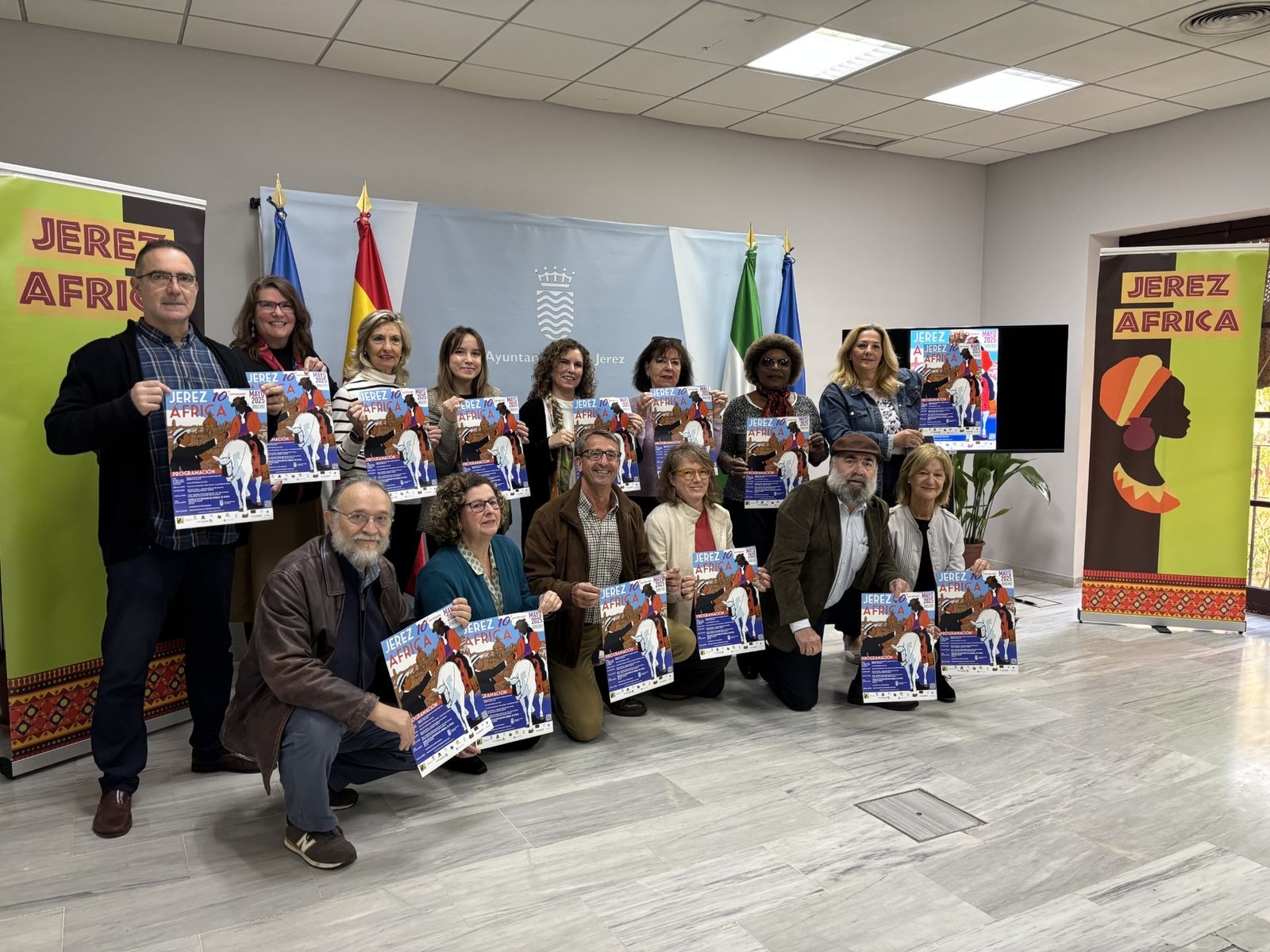 Imagen de la presentación de la programación en Jerez del Día de África