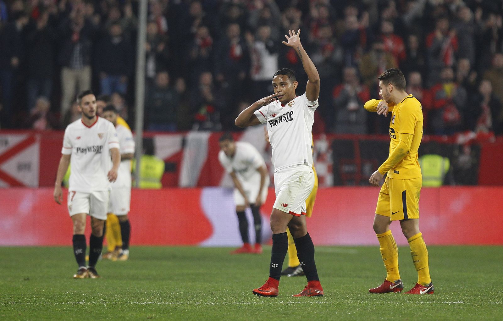 El Sevilla FC-Atlético de Madrid de Copa, en imágenes