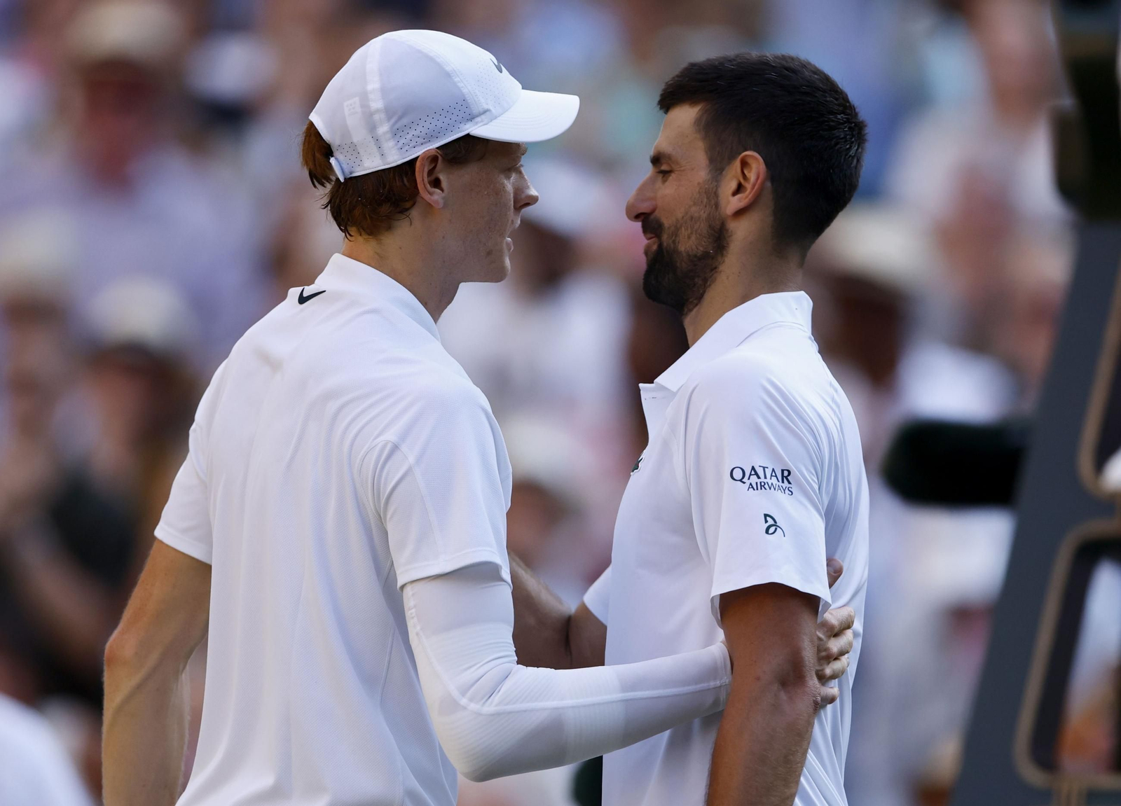 Las mejores imágenes del Sinner - Djokovic Las mejores imágenes del Sinner - Djokovic