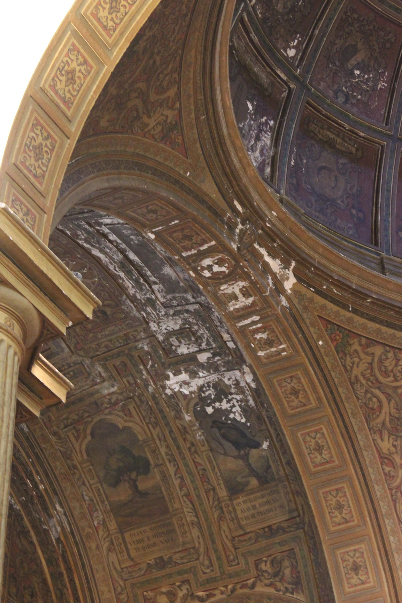 Estado de conservación de la iglesia de la Anunciación