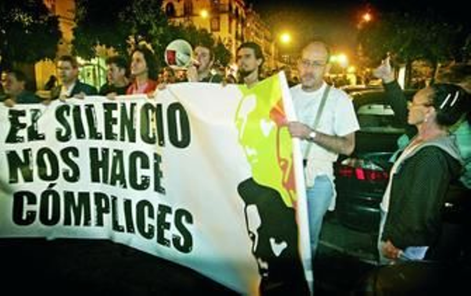 Una protesta de hombres contra la violencia de género en Sevilla, en una imagen de archivo.