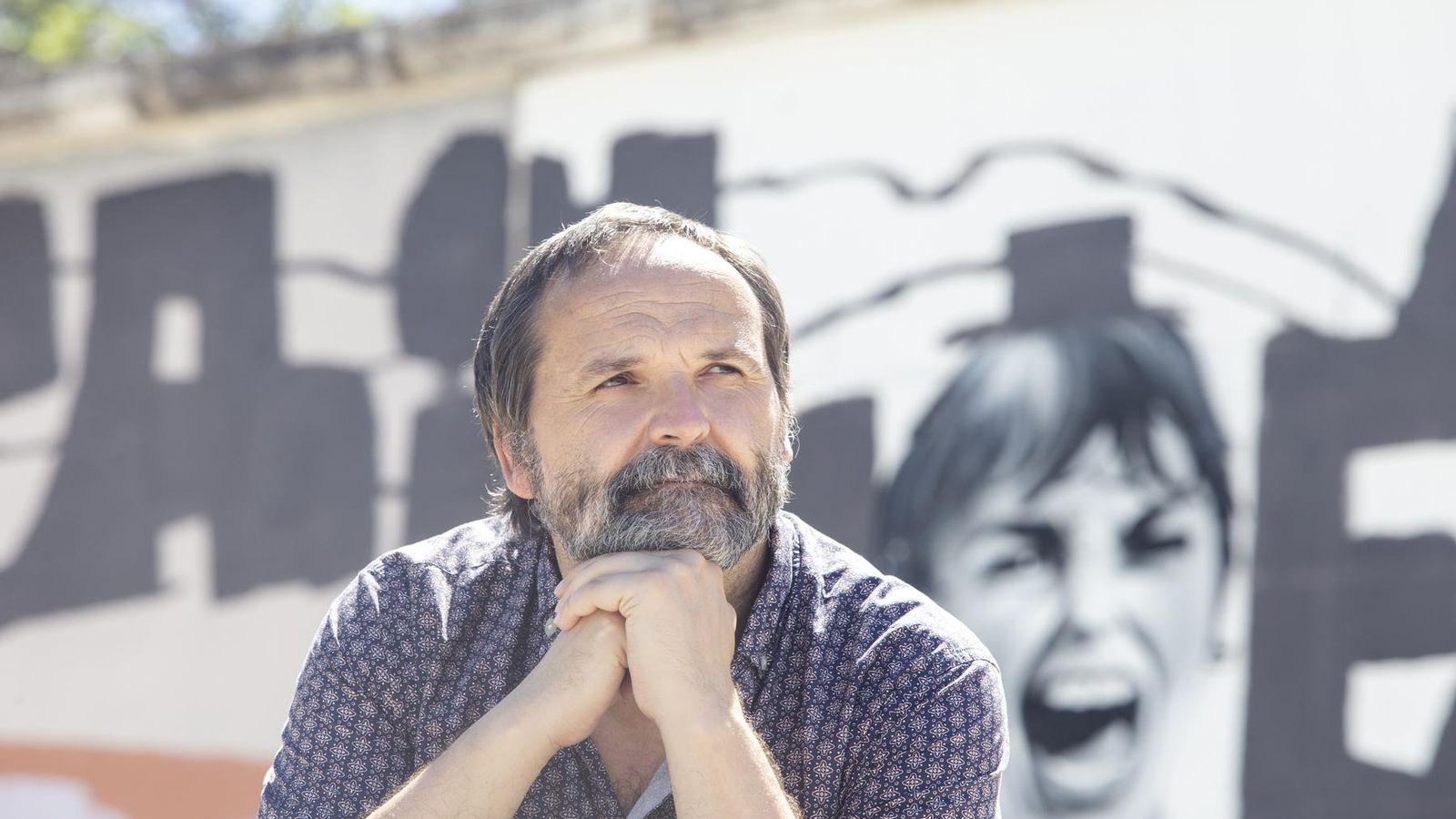 Otro retrato del poeta Ortiz Poole.