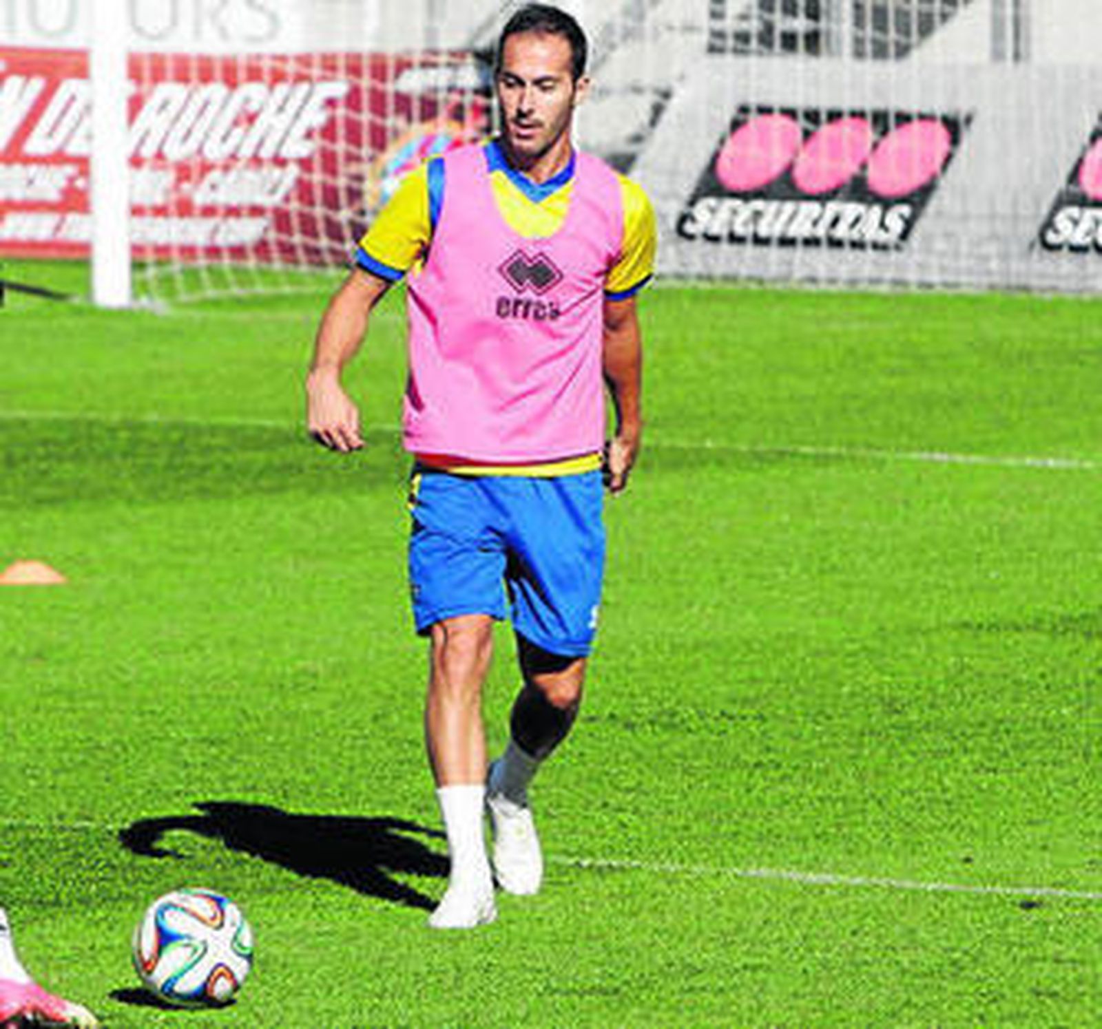 Andrés Sánchez, en un entrenamiento.