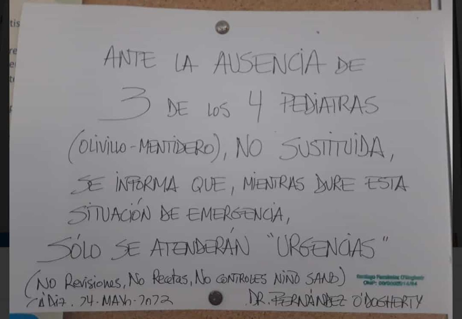 El estado de la sanidad