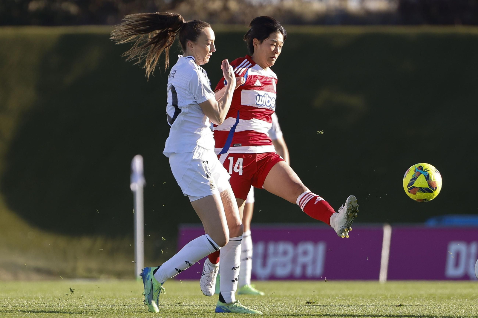 Miku, en un partido de la pasada temporada