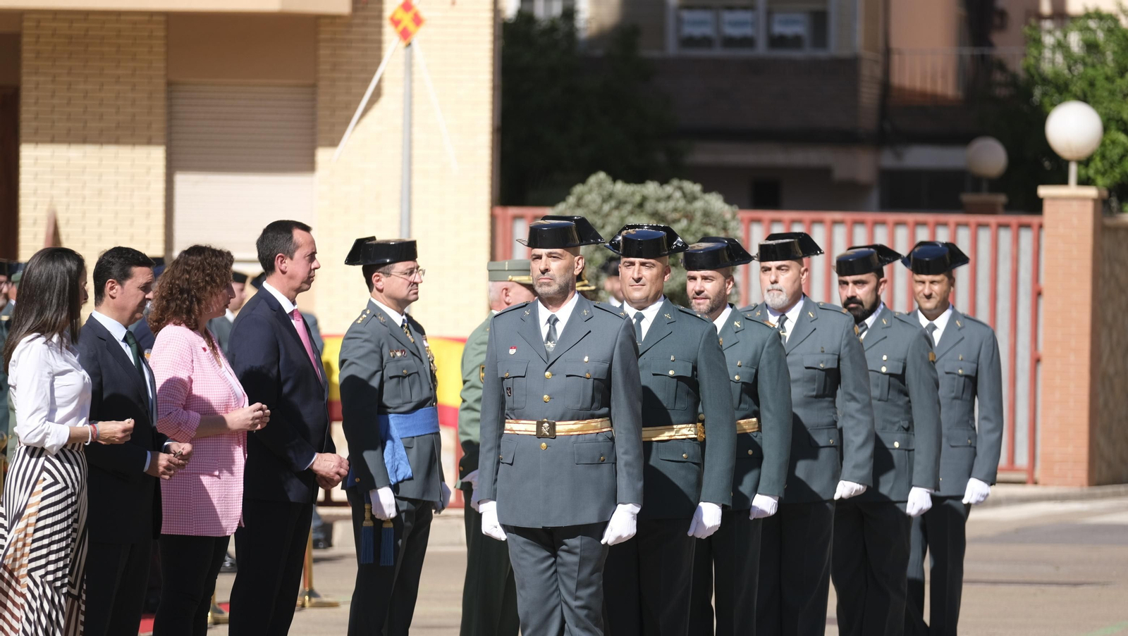 Imágenes de la celebración del 179 aniversario de la Guardia Civil, en la Comandancia de Almería
