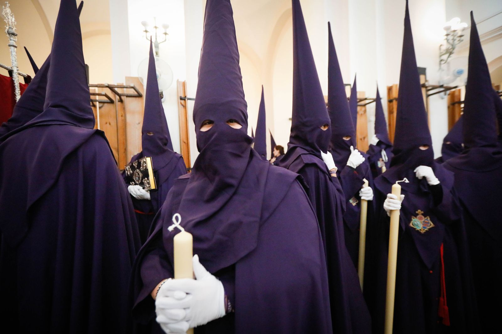 La procesión del Encuentro, en imágenes