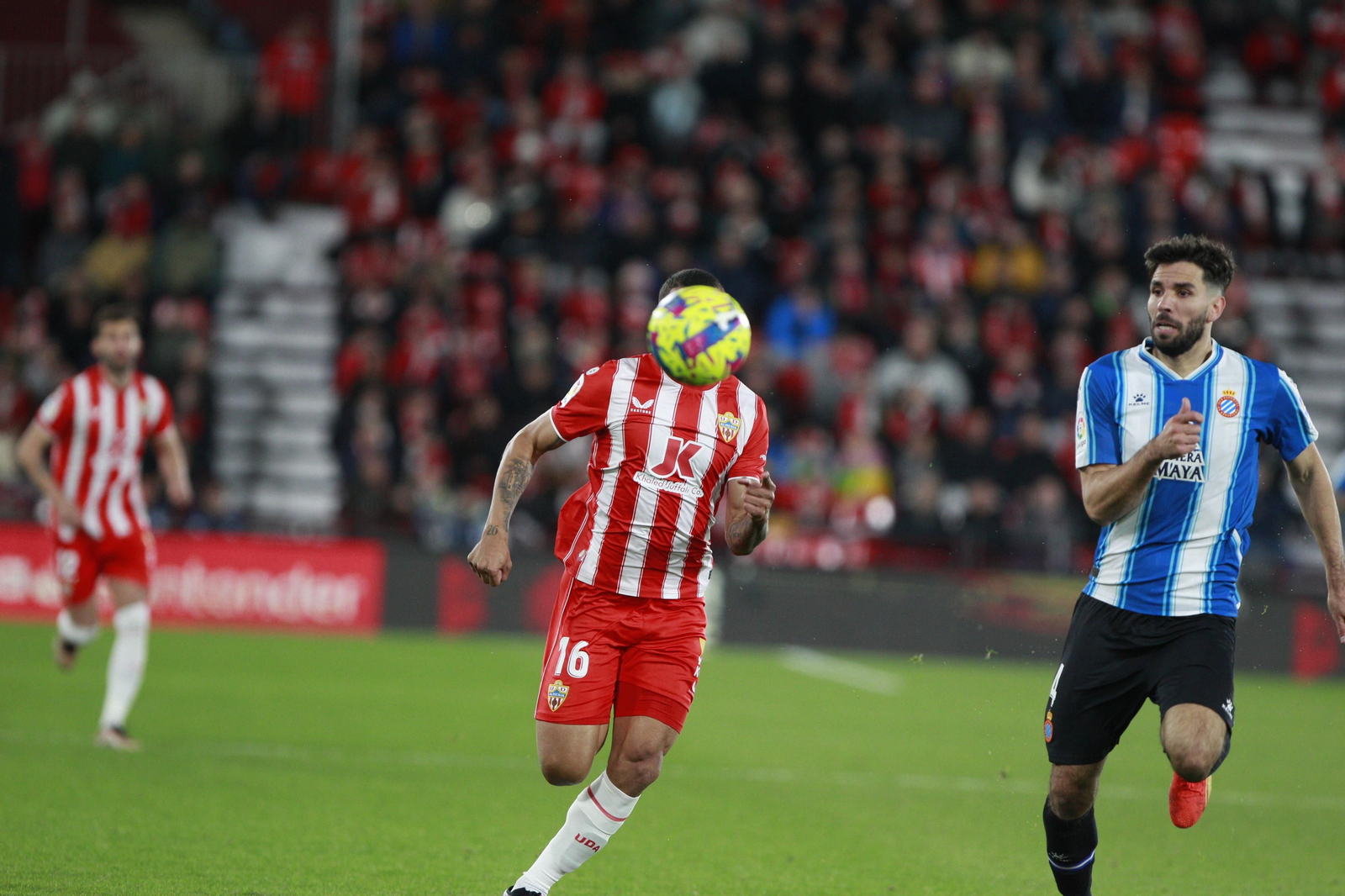 Imágenes del partido U.D. Almería-R.C.D. Espanyol