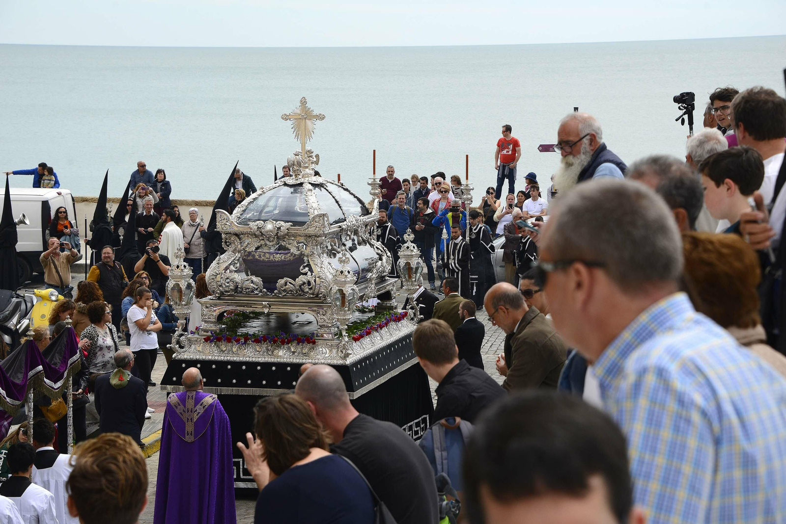 Imágenes de la procesión del Santo Entierro