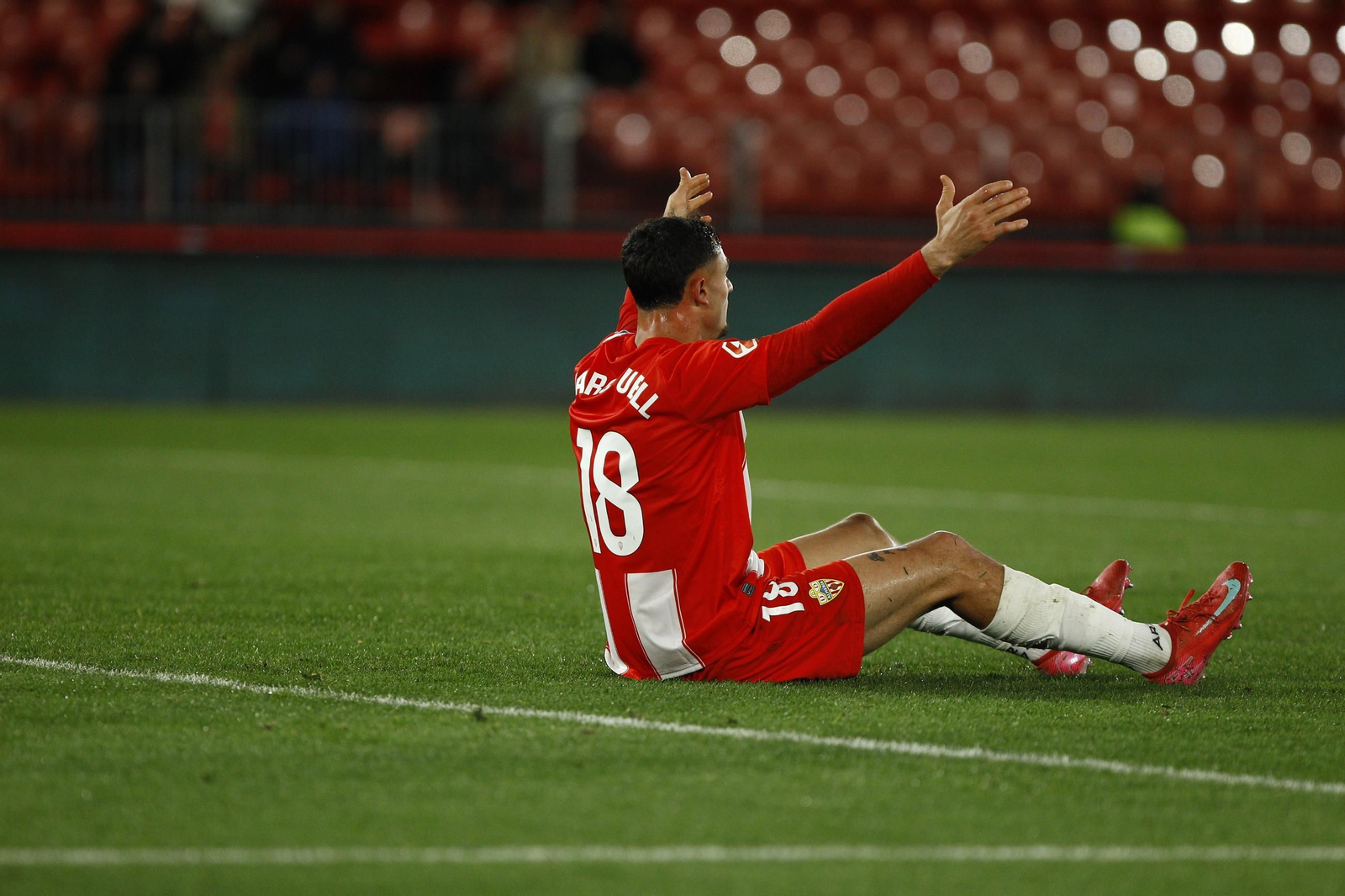 Las mejores imágenes del U.D. Almería-Málaga C.F.