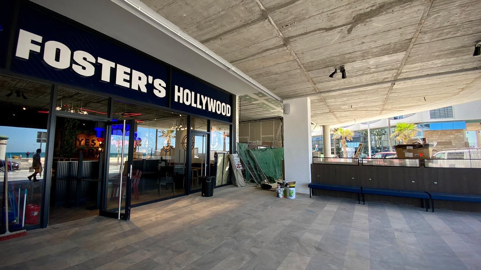 El local de Foster´s Hollywood está a punto de inaugurarse.