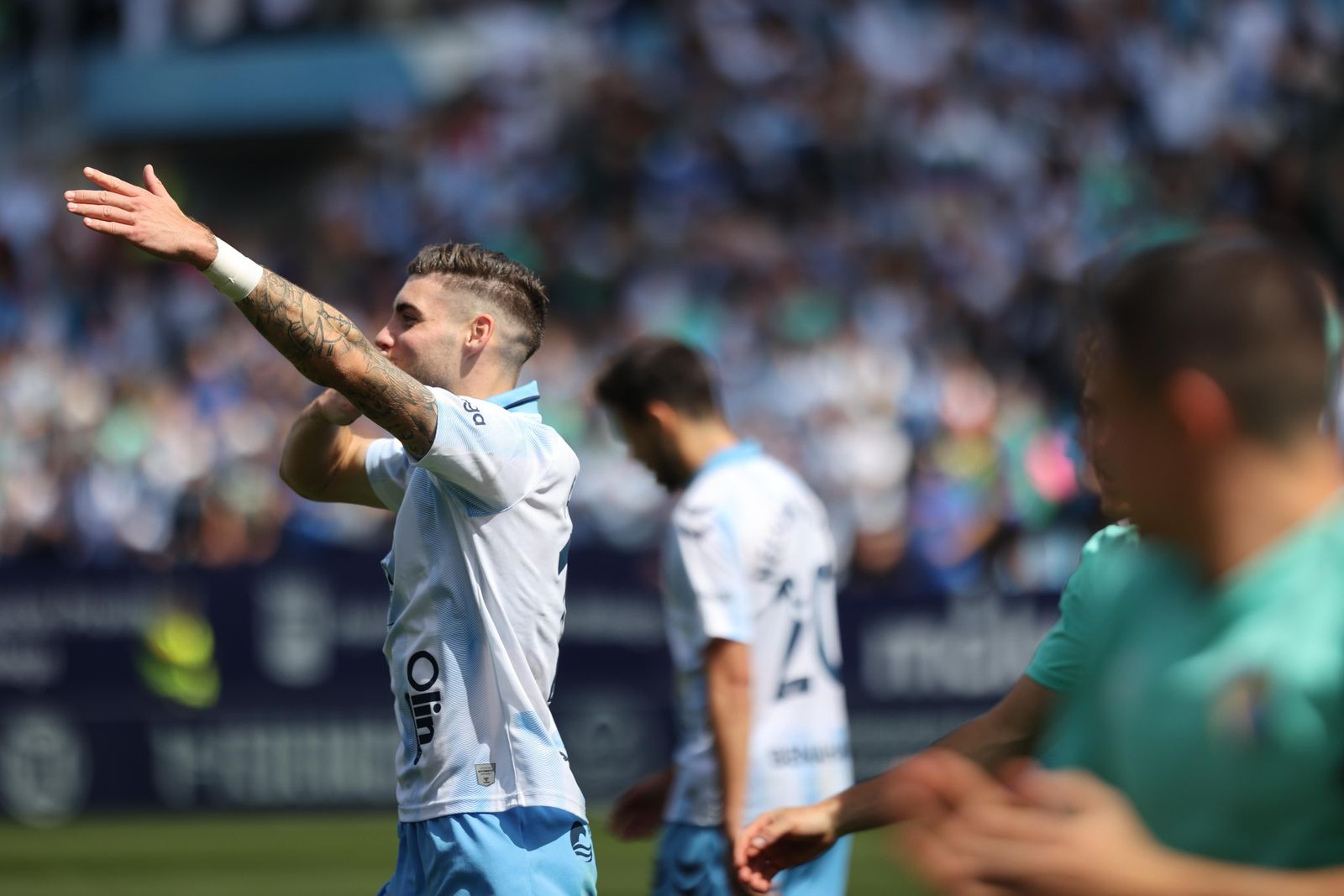 El Málaga CF - Intercity, en fotos