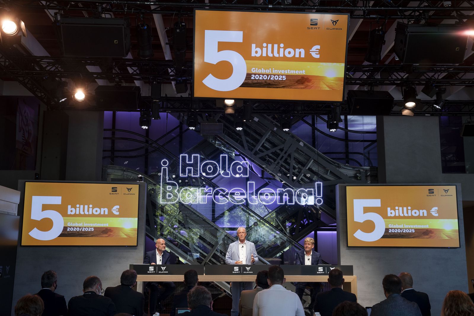 La inversión de 5 mil millones de euros se llevará a cabo entre 2020 y 2025.