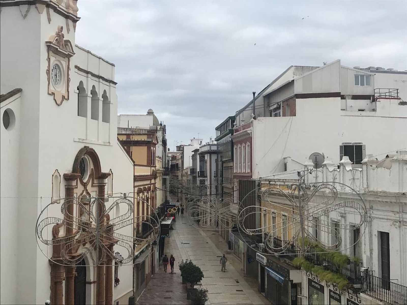 Alumbrado de la calle Concepción.