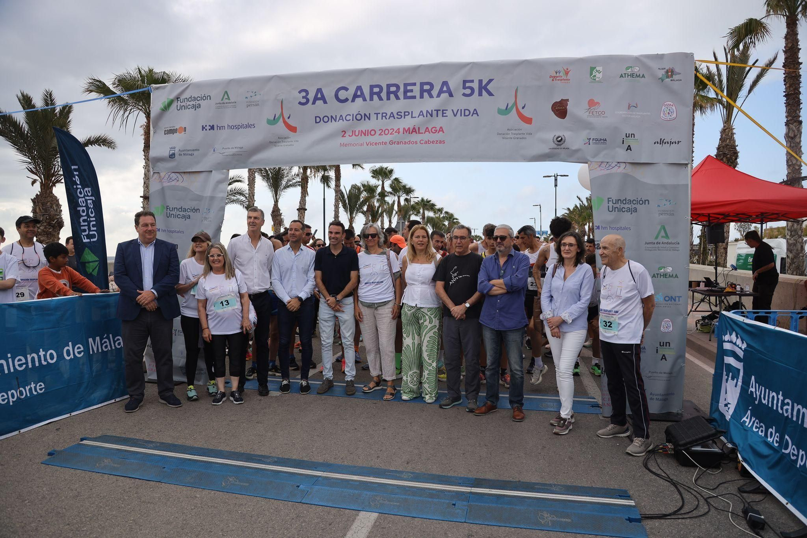 Las fotos de la 3ª carrera solidaria Memorial Vicente Granados en Málaga