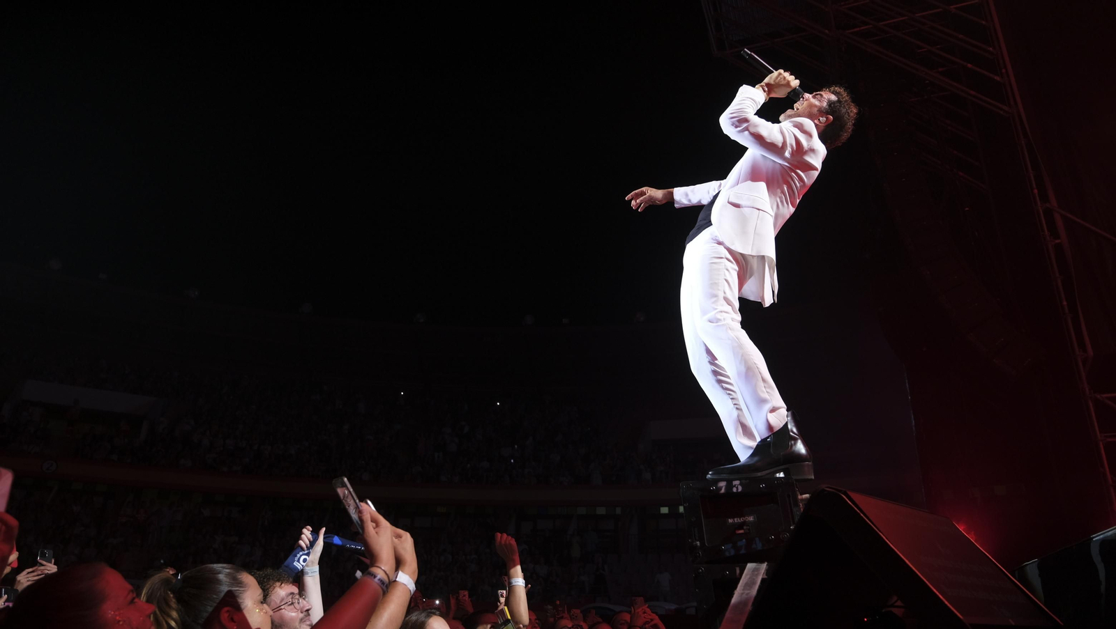 David Bisbal arrasa en su concierto de Roquetas de Mar