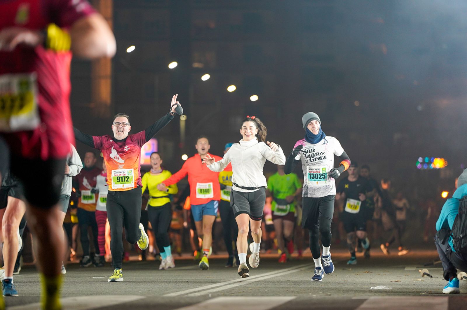 En imágenes: búscate en tu llegada a meta de la Carrera de San Antón 2026 (9)