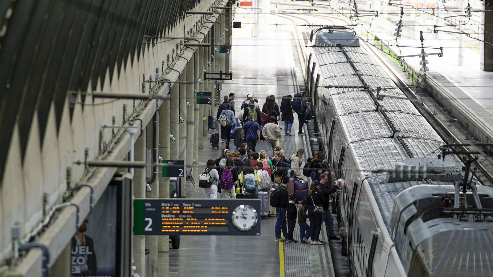 La vuelta de la alta velocidad, en imágenes