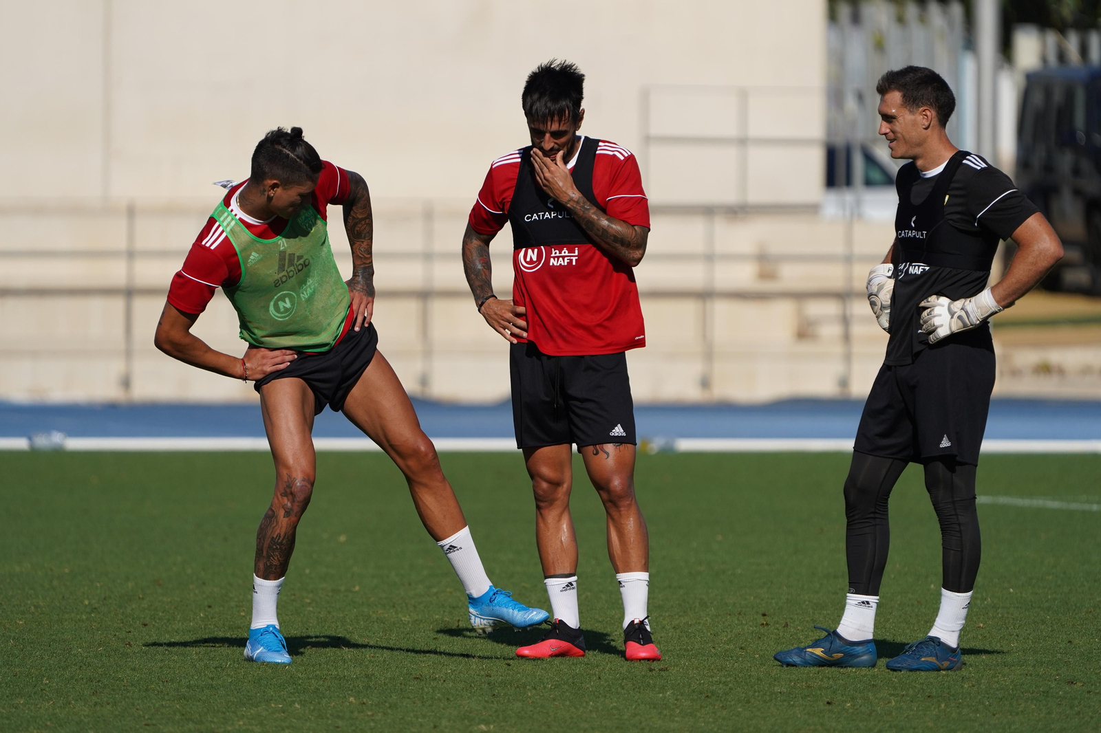 Entrenamiento matutino de la UDA (jueves 4)