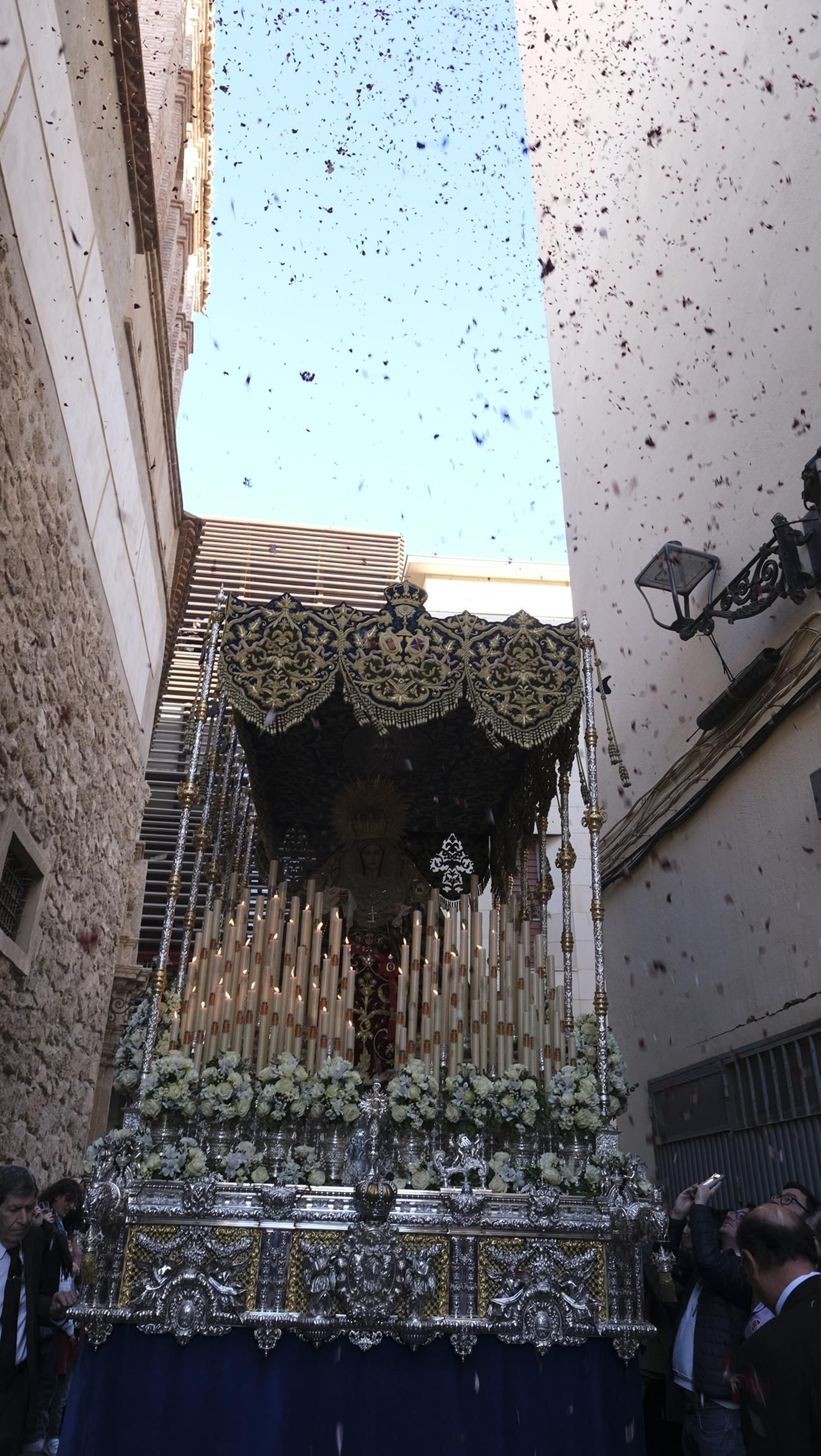 La procesión de Prendimiento en Almería, en imágenes
