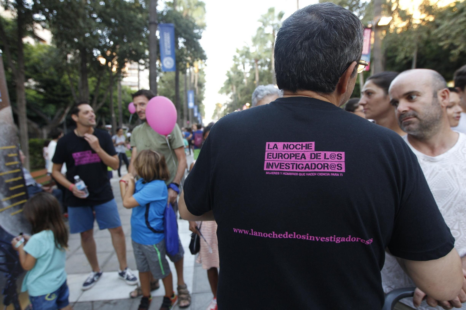 Fotogalería Noche Europea de los Investigadores. Universidad de Almería-UAL