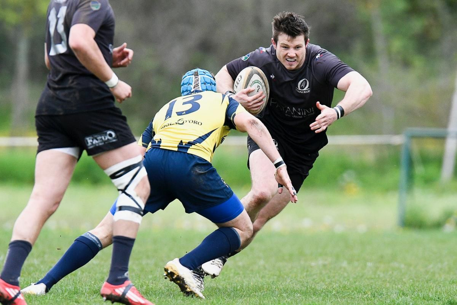 Conor Gaston, en acción.