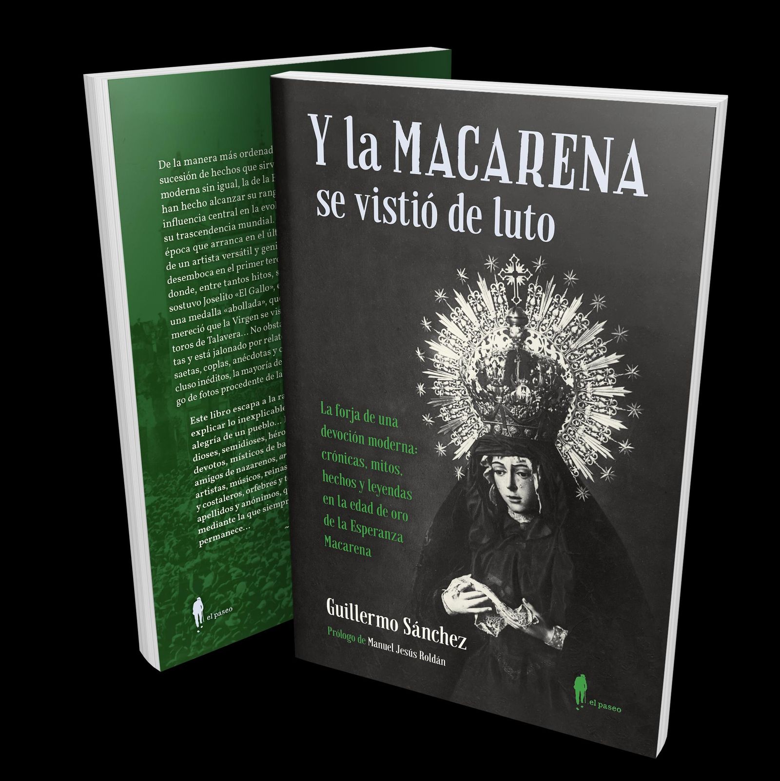 Portada de 'Y la Macarena se vistió de luto', de Guillermo Sánchez