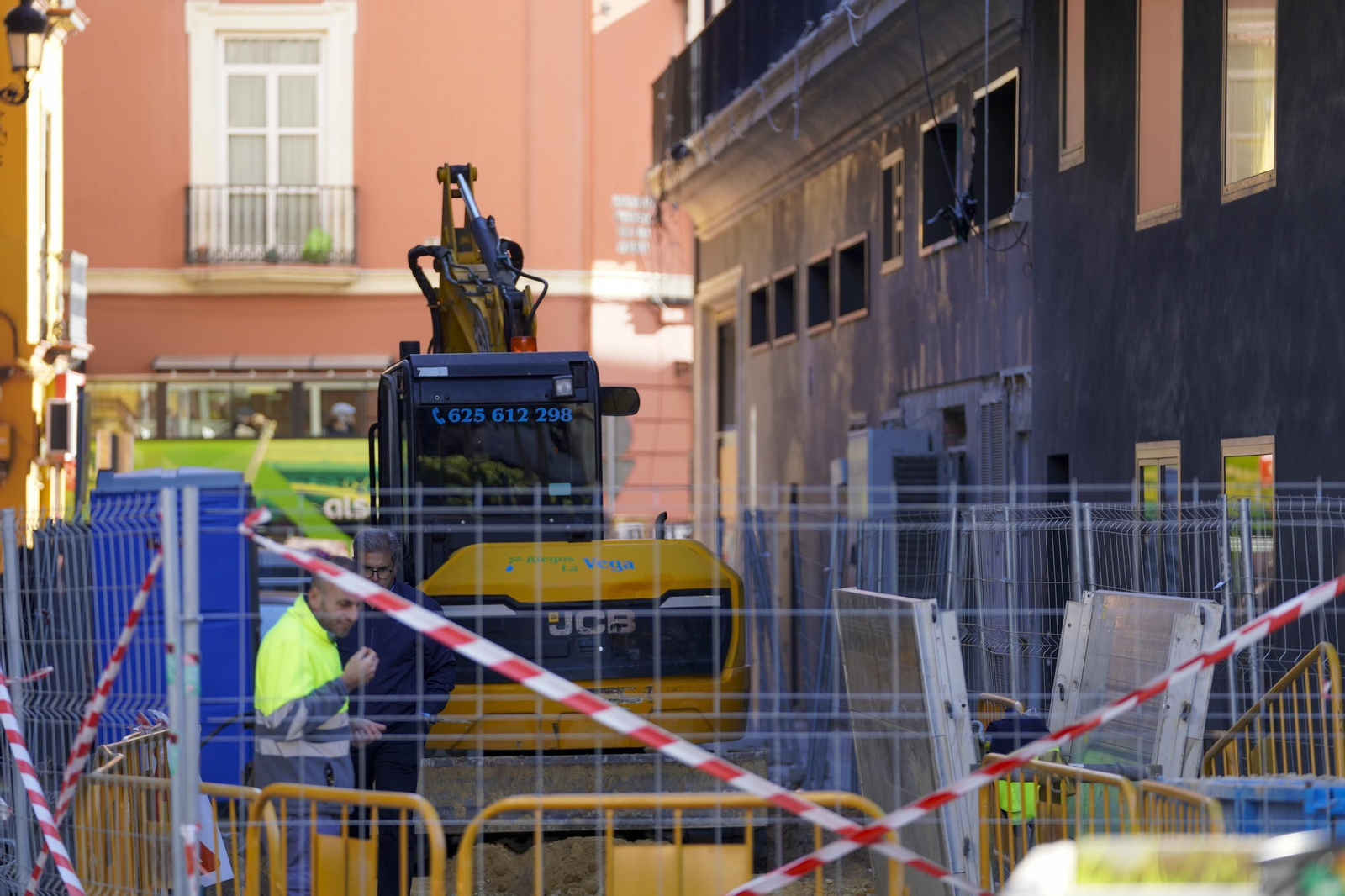 Comienza la Navidad en Sevilla con el centro convertido en una ratonera de obras y calles cortadas