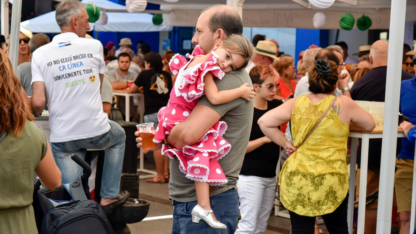 Domingo rociero de  la Linea de la Concepción en imagenes