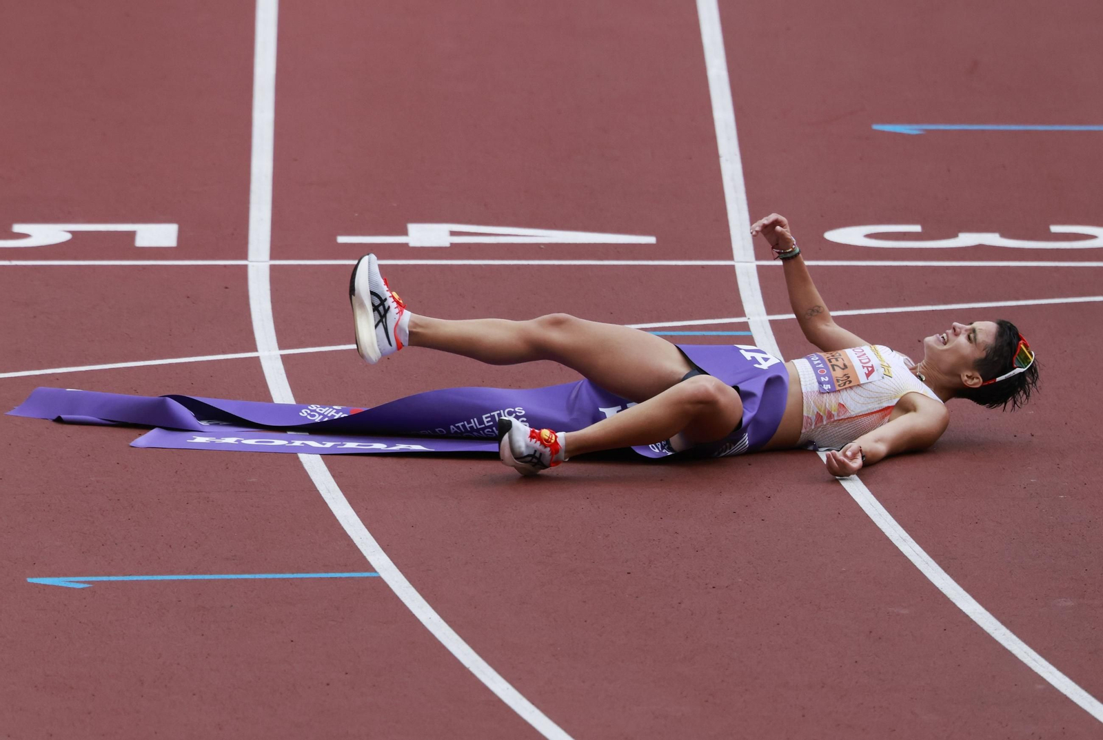 Las mejores fotos del nuevo oro mundial de María Pérez