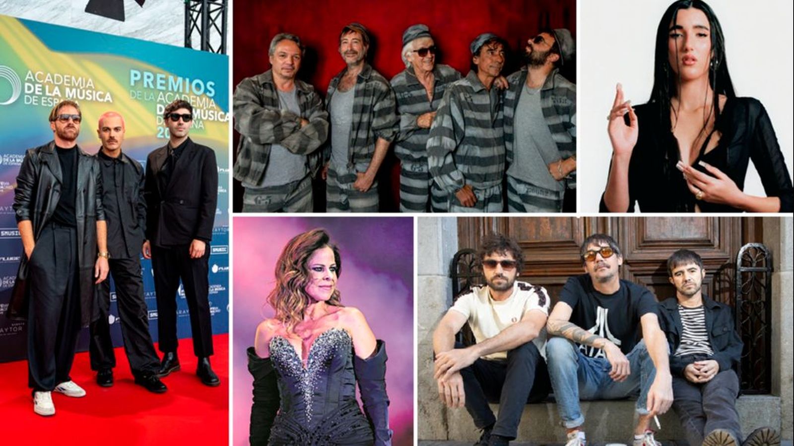 Algunos de los artistas que componen el ciclo Cádiz Sonora para el Carnaval de Cádiz 2026