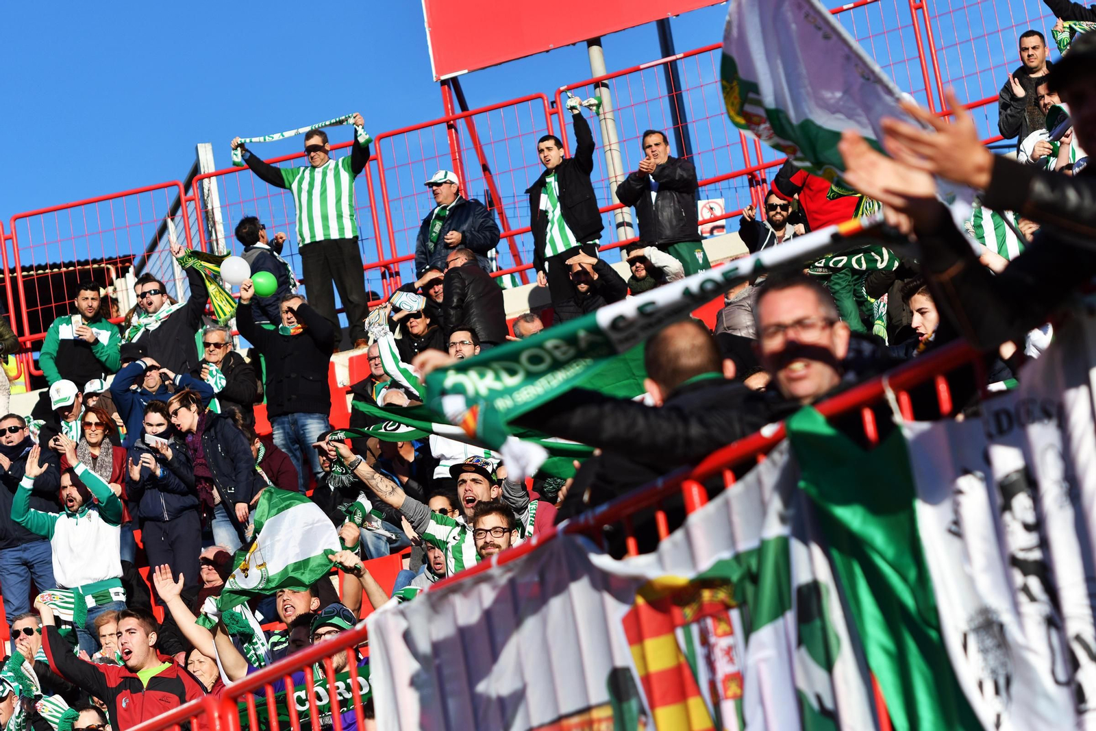 Las imágenes del Nàstic-Córdoba