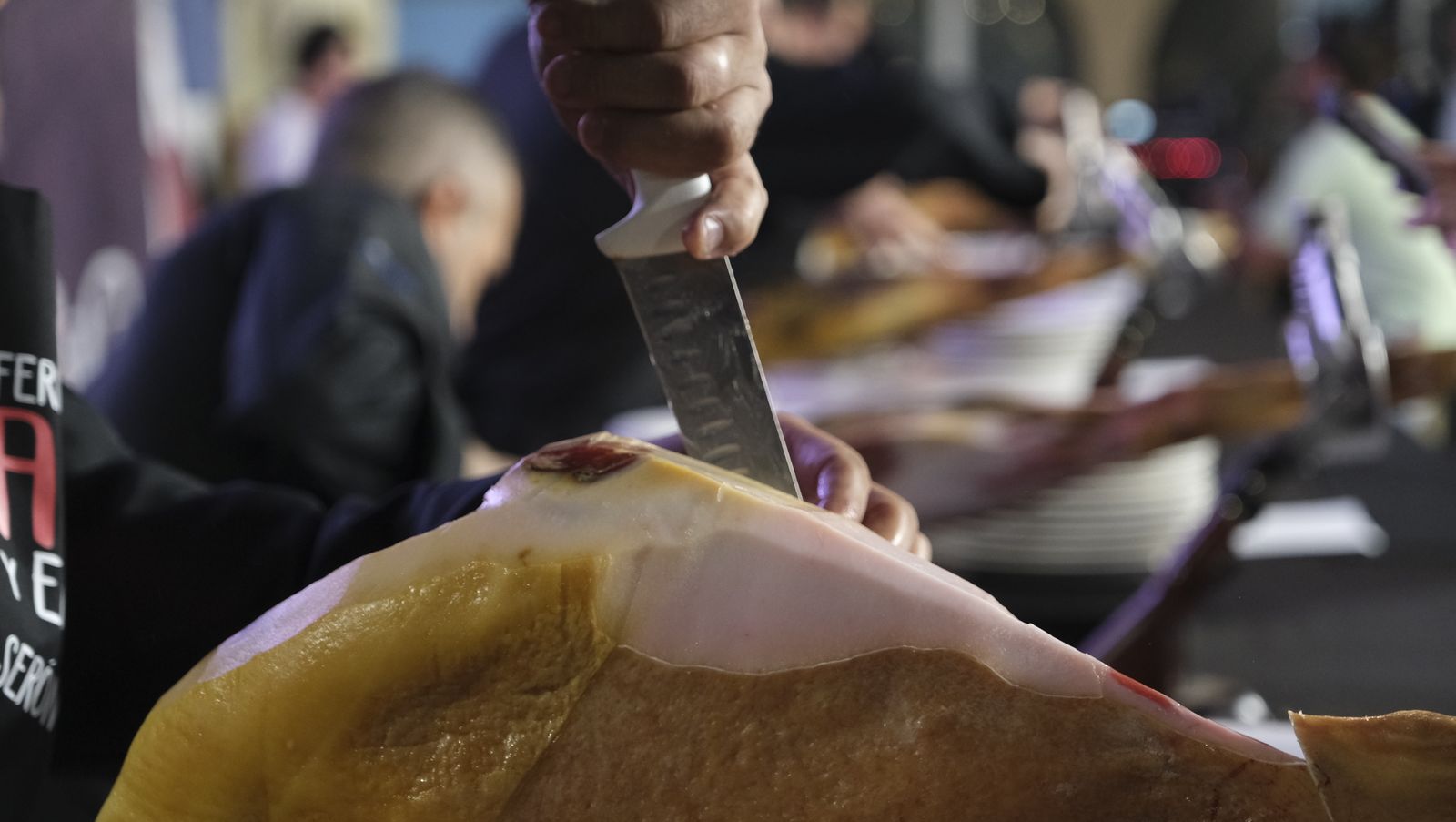 Imágenes del Concurso Nacional de Cortadores de Jamón de Serón