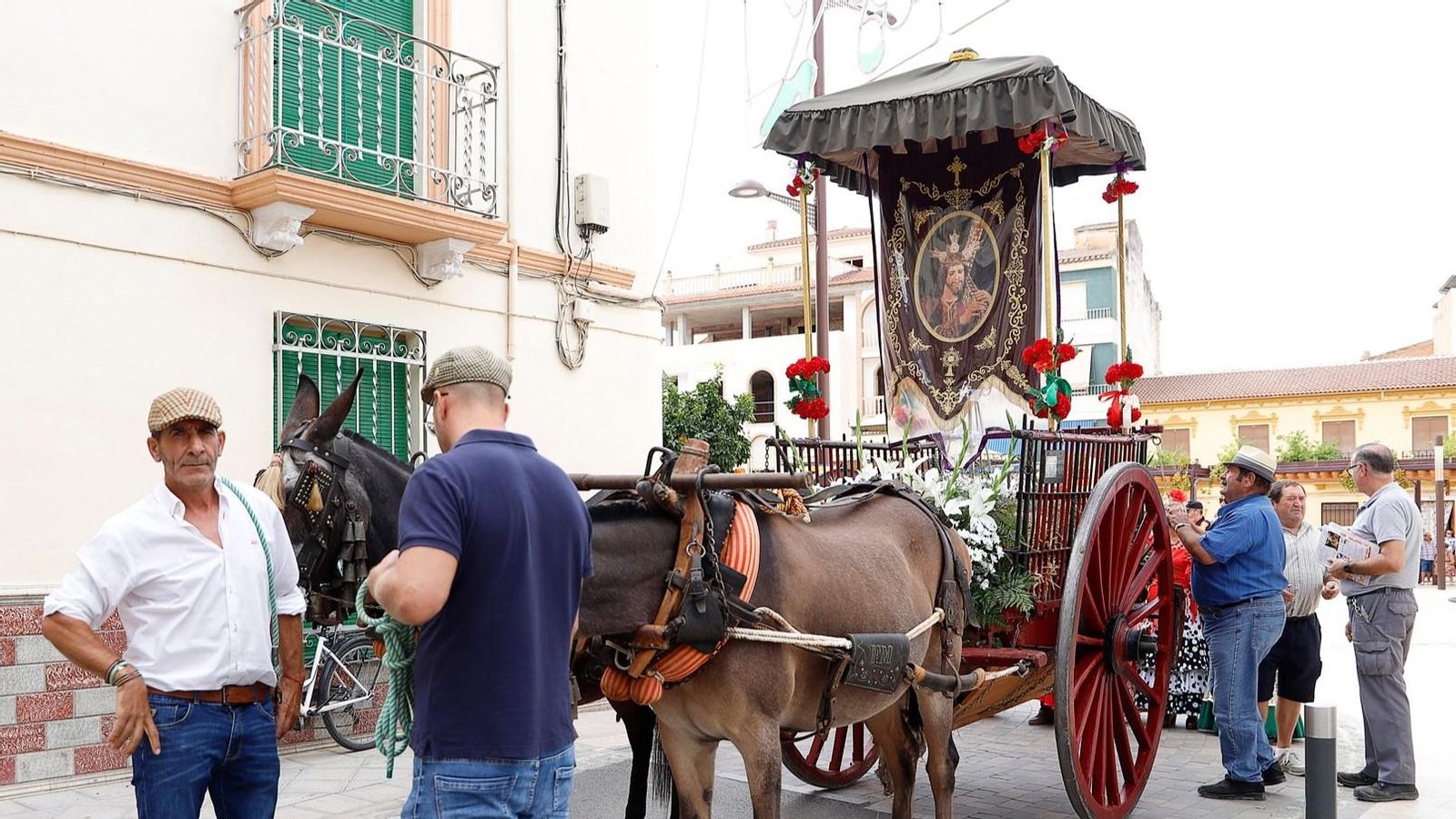 Romería en honor a Nuestro Padre Jesús Nazareno, patrón de Huétor Tájar. Septiembre 2023.