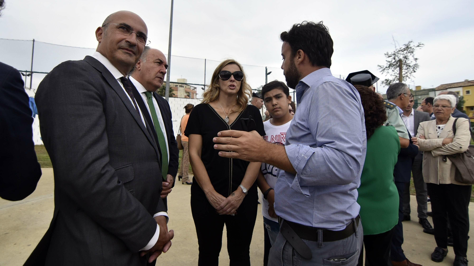 Inauguración del parque Fermín Cabezas