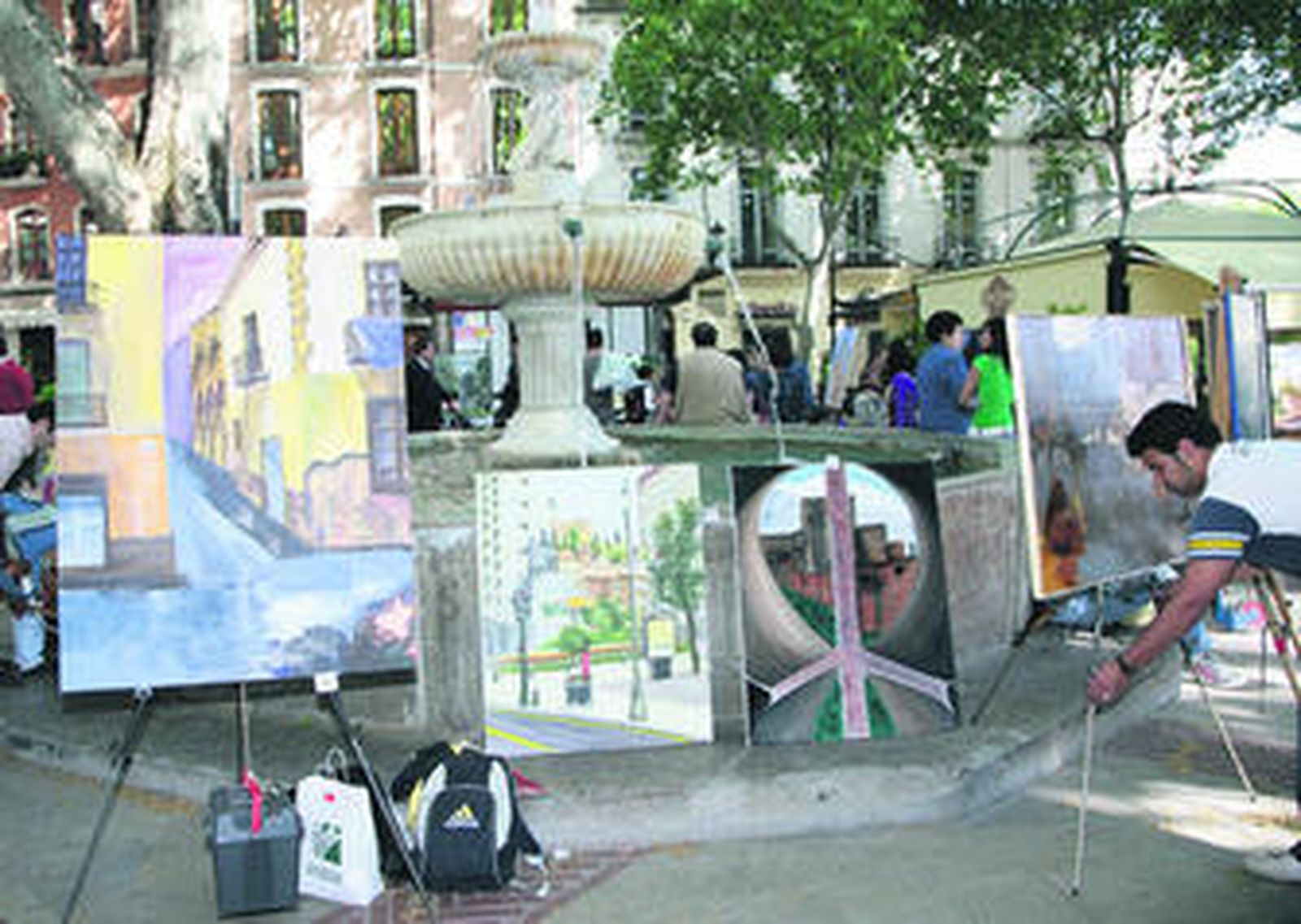 Imagen de la pasada edición del certamen, en la Fuente de las Batallas.