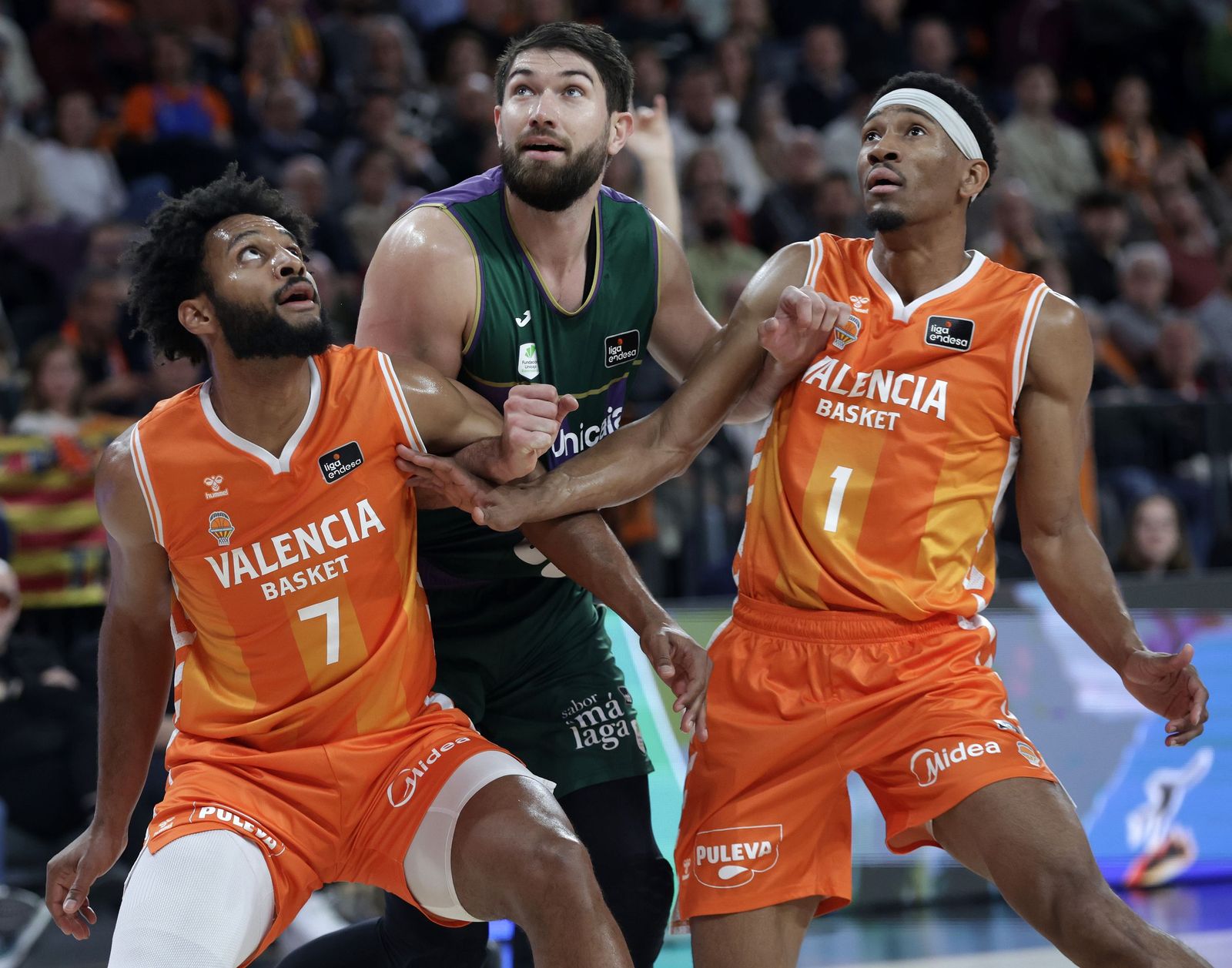 El Valencia Basket-Unicaja, en fotos