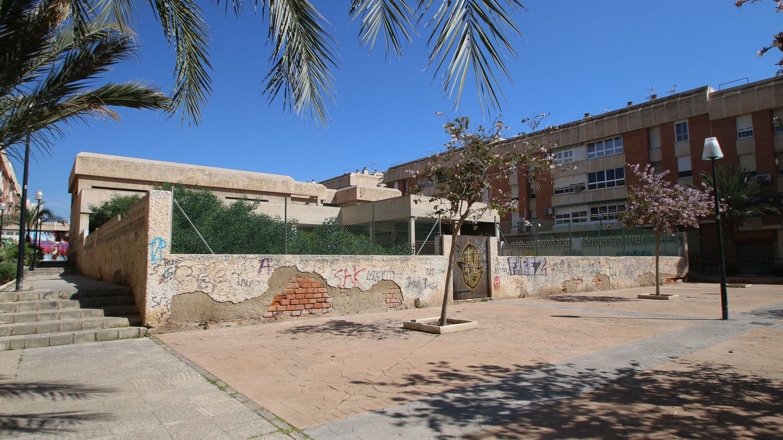 Otra vista de la antigua guardería