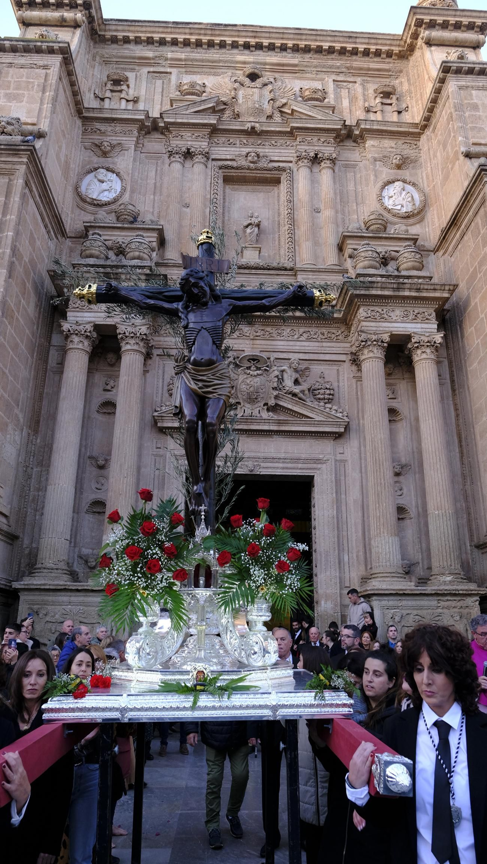 Las imágenes del Vía Crucis del Cristo de la Escucha