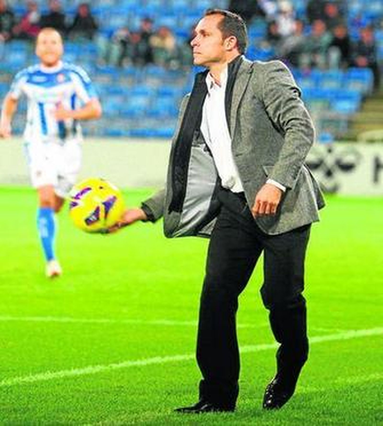 Borja Granero se mide a Dimas, entonces en el Cartagena.