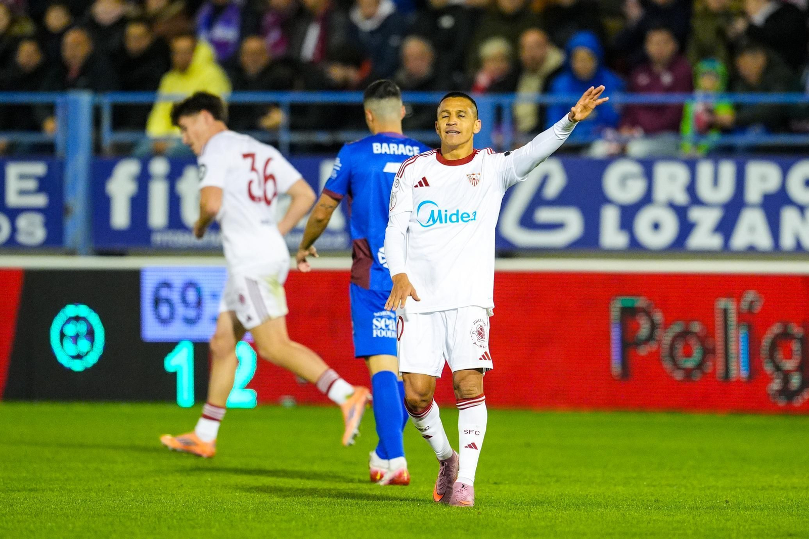 Las fotos del Extremadura-Sevilla