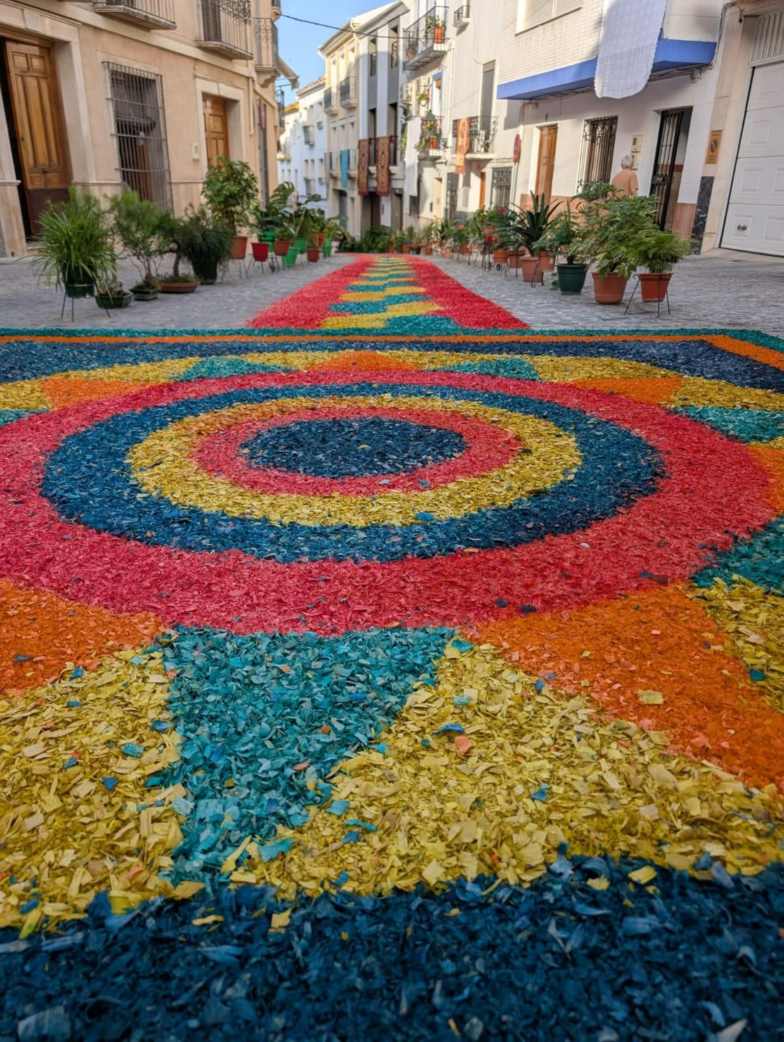 Alfombras del Corpus en Carcabuey Alfombras del Corpus en Carcabuey