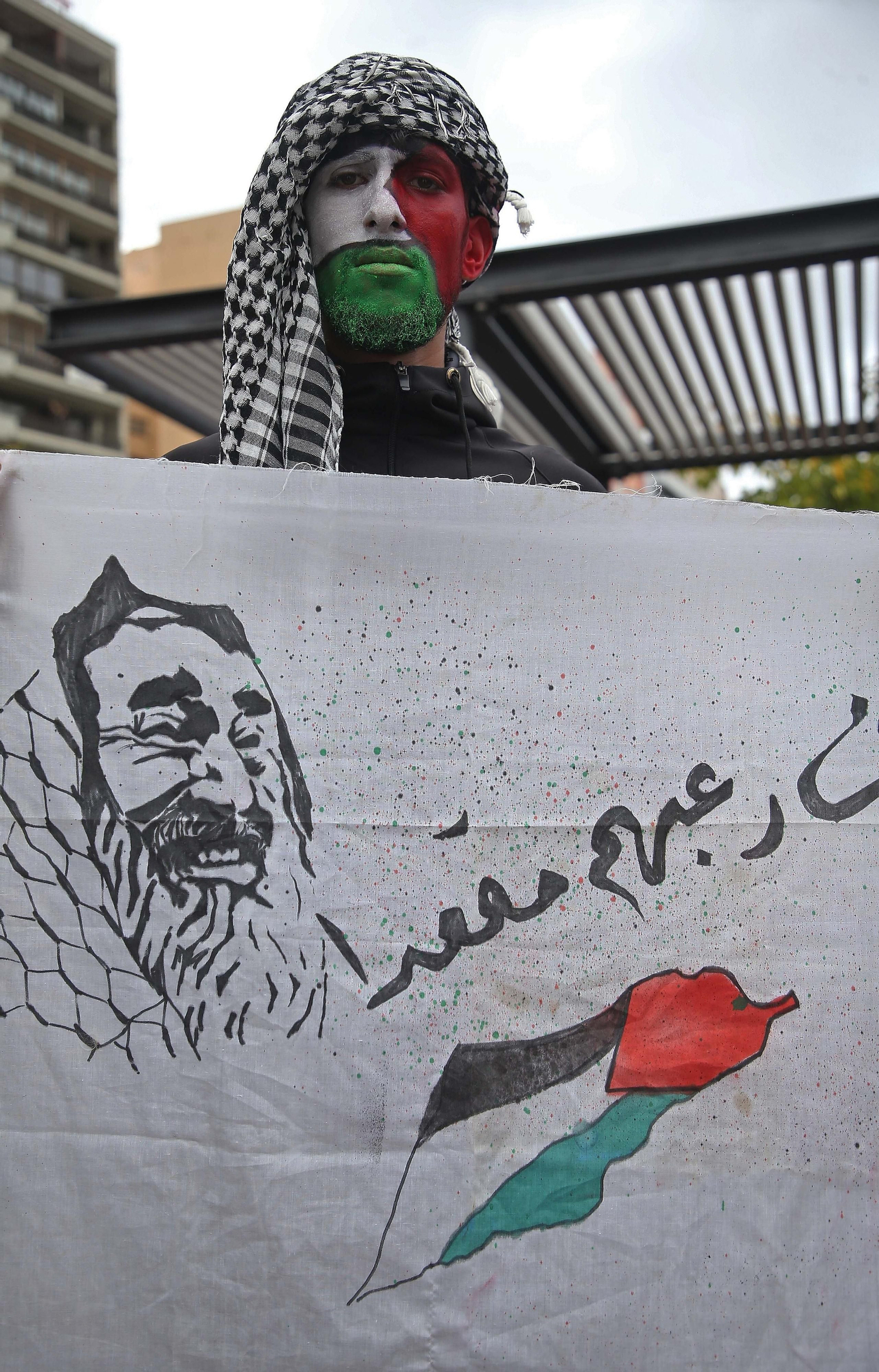 Fotos de la concentración por Palestina en Algeciras