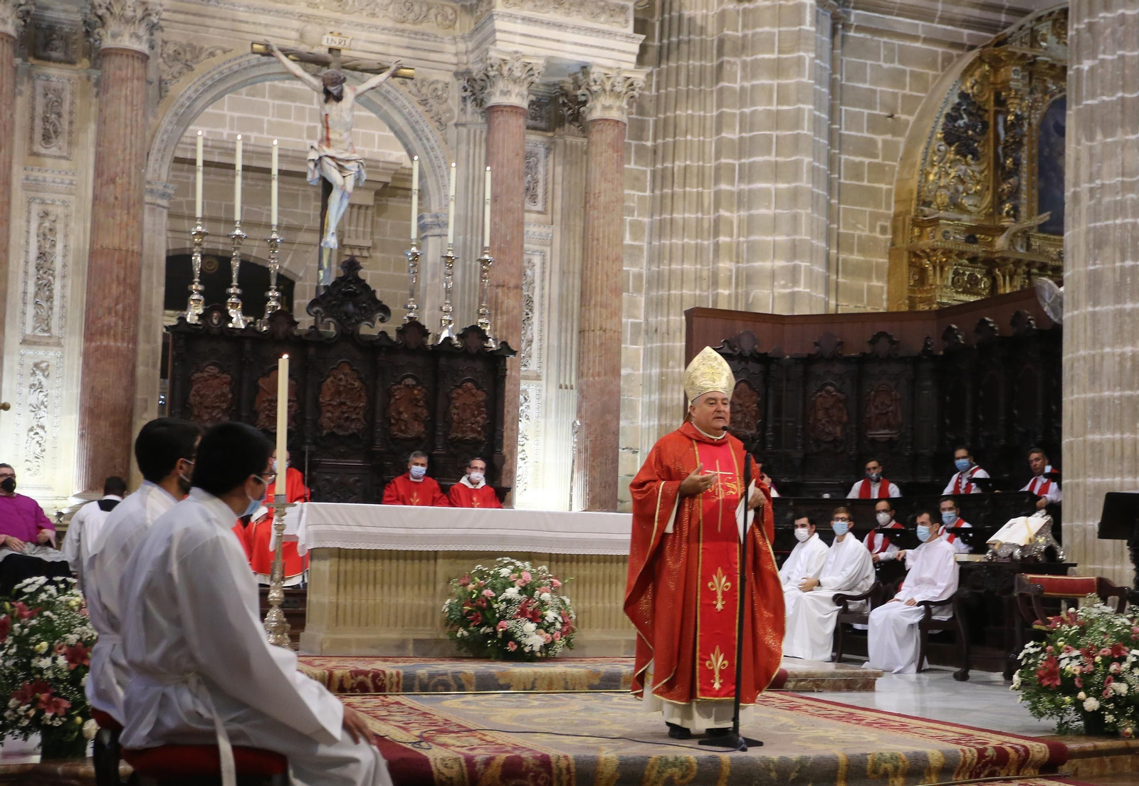 Entrega de los premios Pro Ecclesia Asidonense en la Catedral