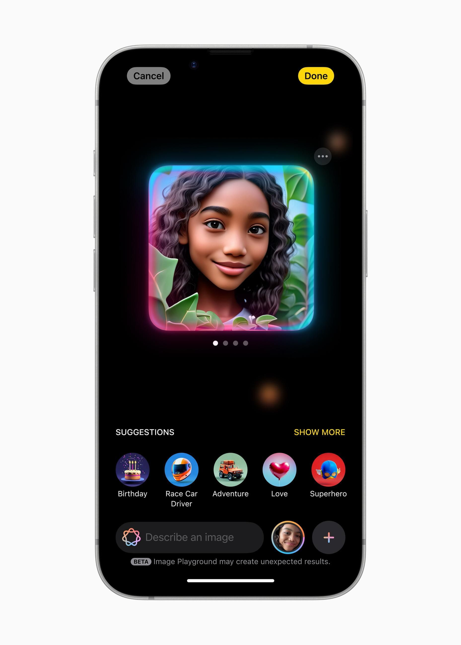 Fotos del iPhone 16e