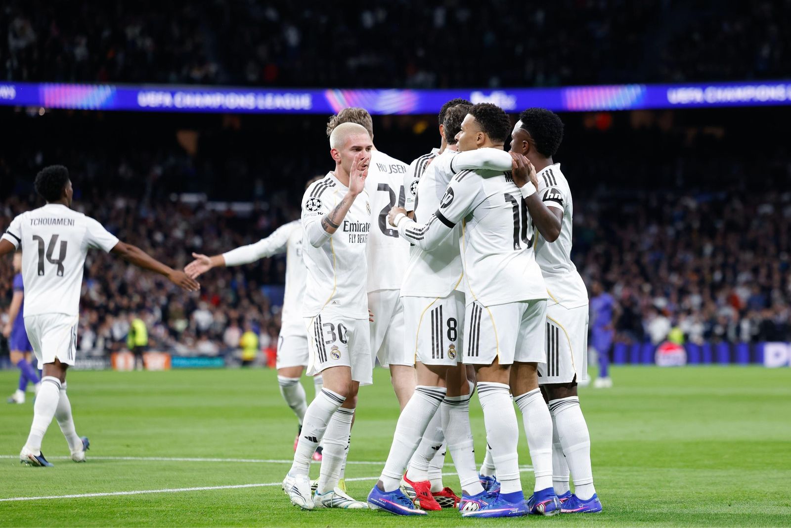 Las fotos del Real Madrid-Mónaco