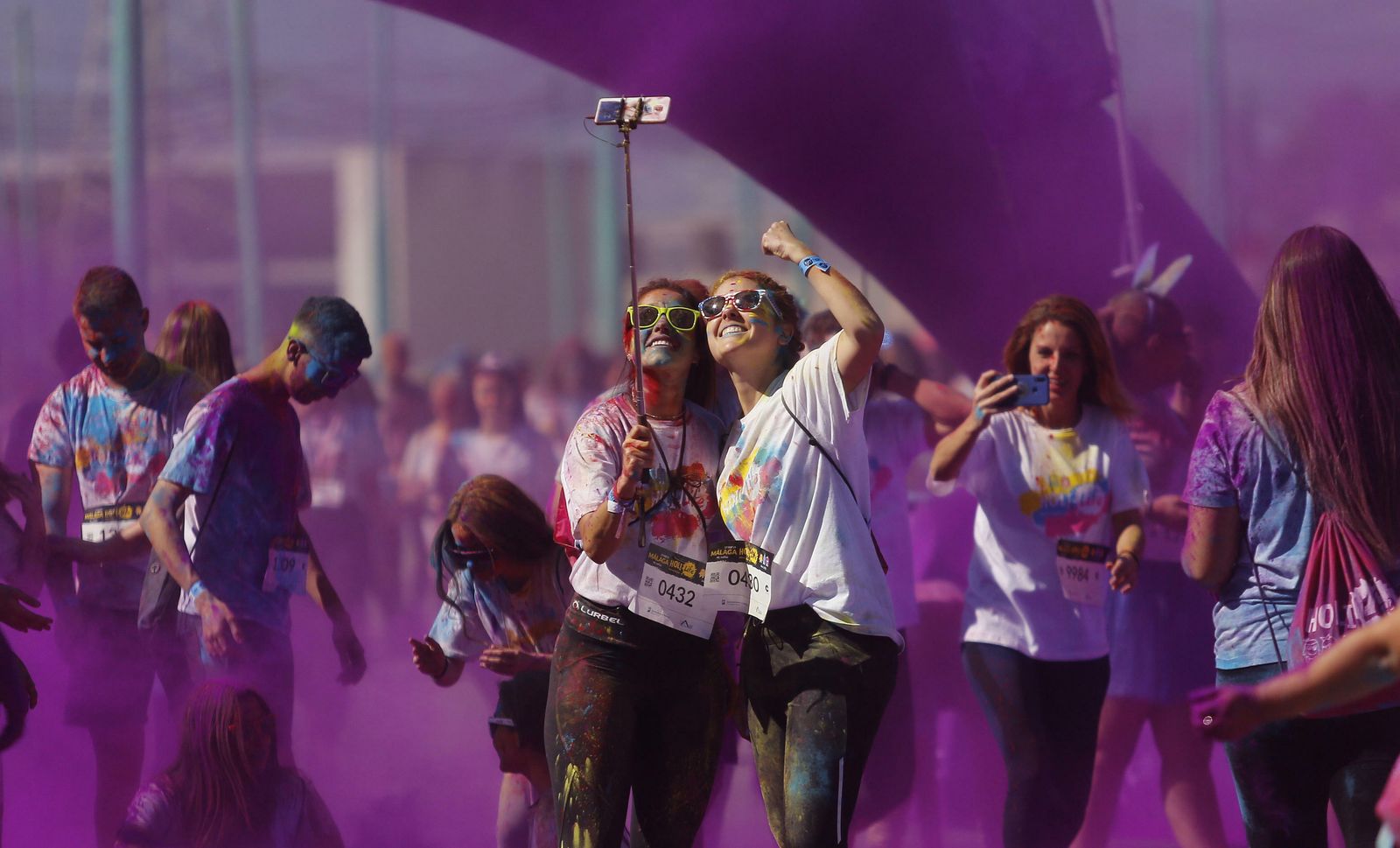 Las tonalidades de la Holi Life, en imágenes