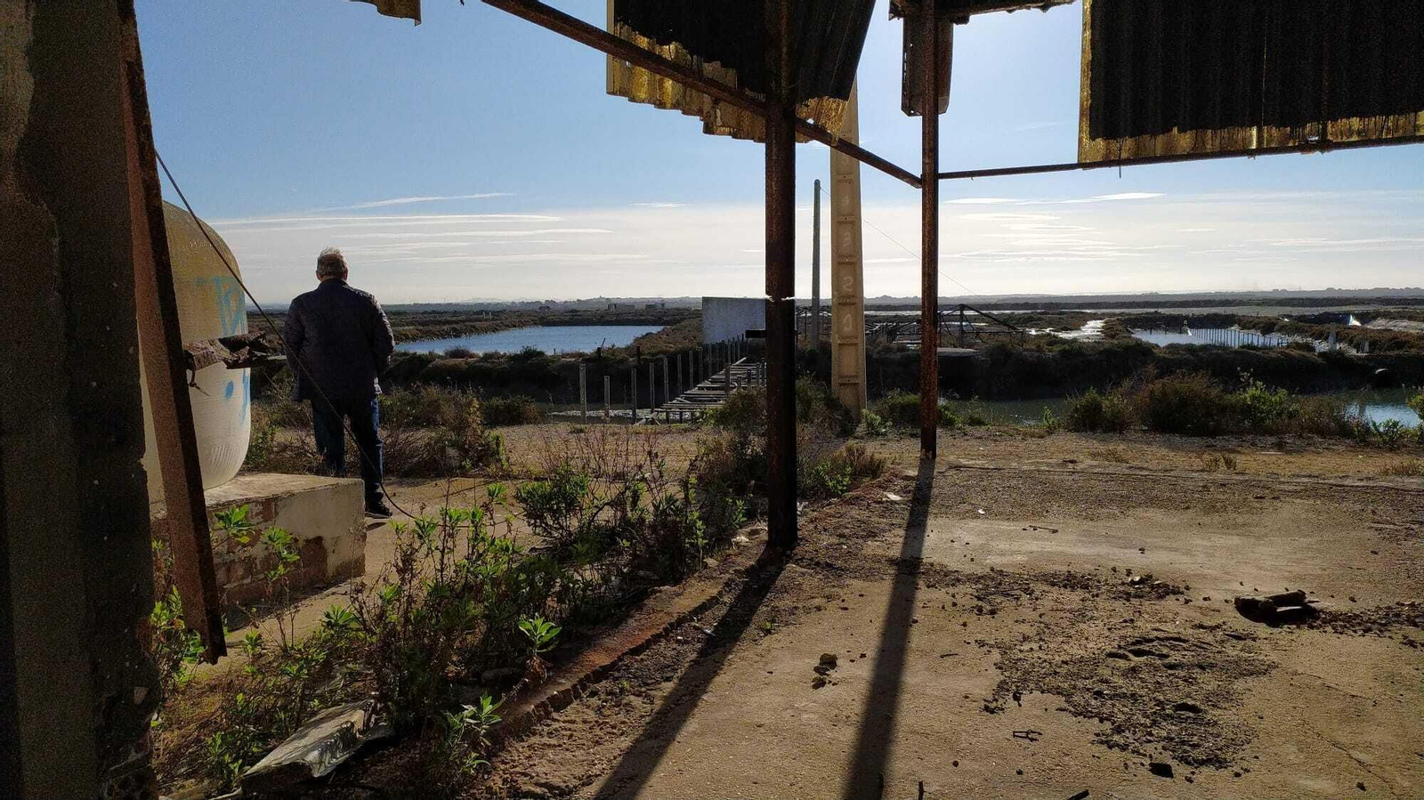 La degradación de la salina La Carabela en San Fernando