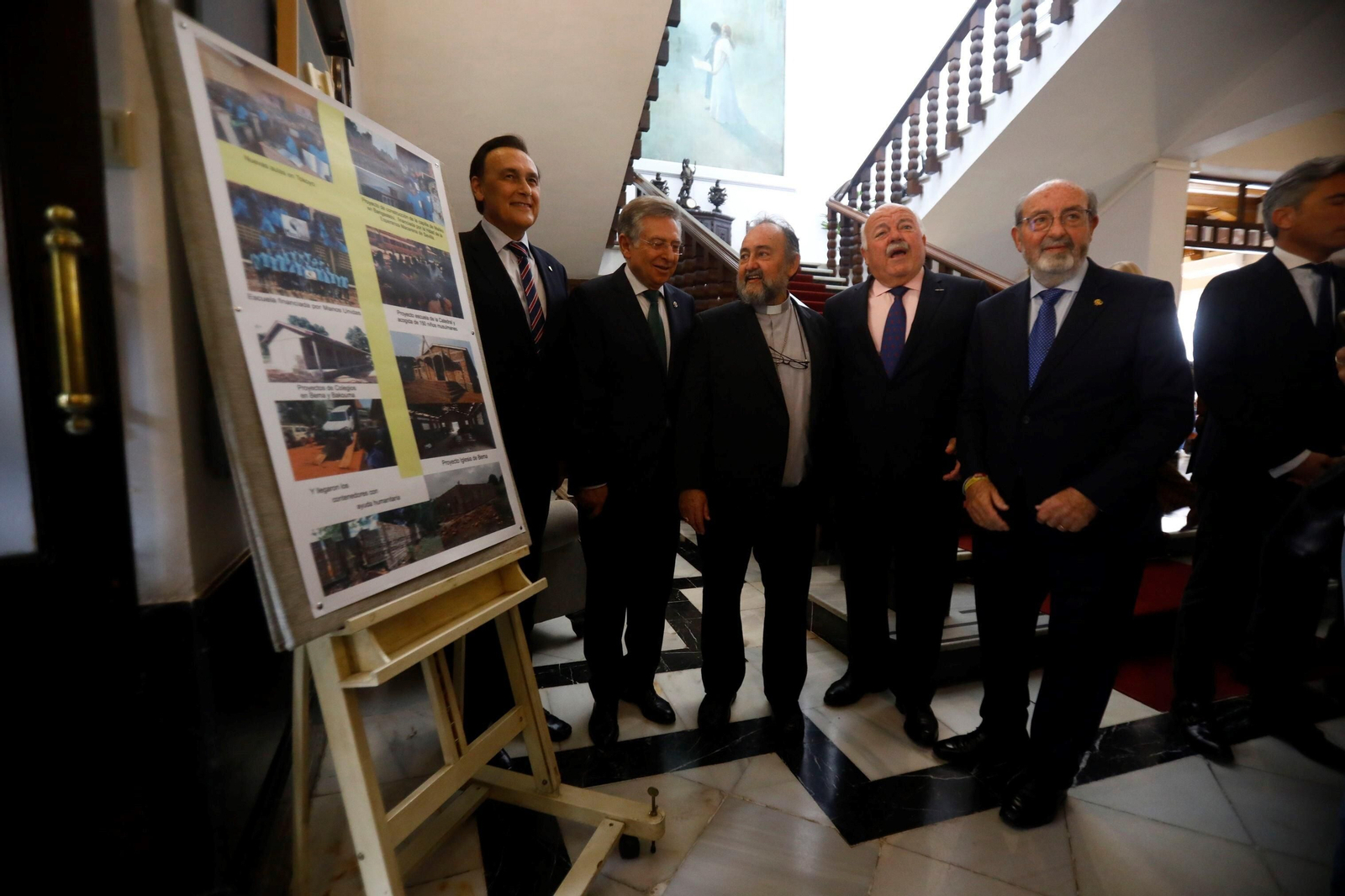 La comida benéfica de la Fundación Bangassou en Córdoba, en imágenes